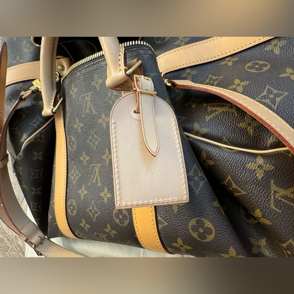 LOUIS VUITTON Keepall Bandouliere 55 in Monogram - Picture 14 of 15
